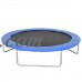 Gymax 8 FT Trampoline Combo Bounce Jump Safety Enclosure Net W/Spring Safety Pad   